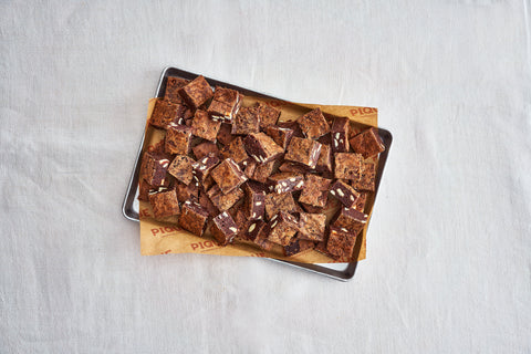 Double Chocolate Brownie Bites