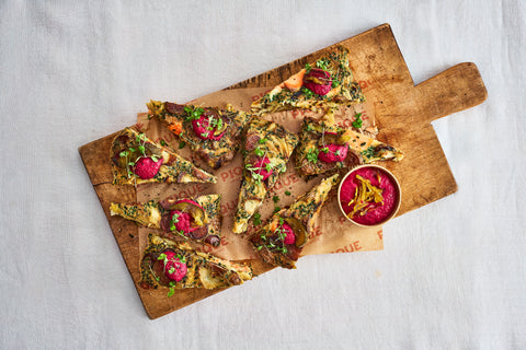 Hot-Smoked Salmon Frittata (12)
