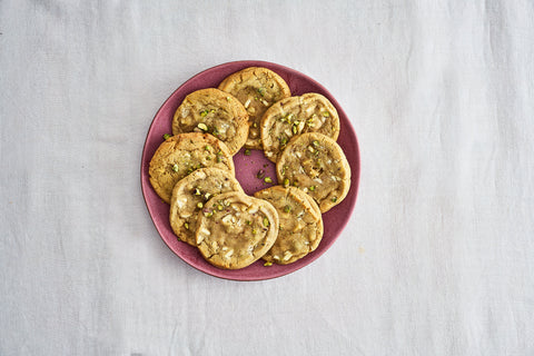 White Chocolate & Pistachio Cookies (12)