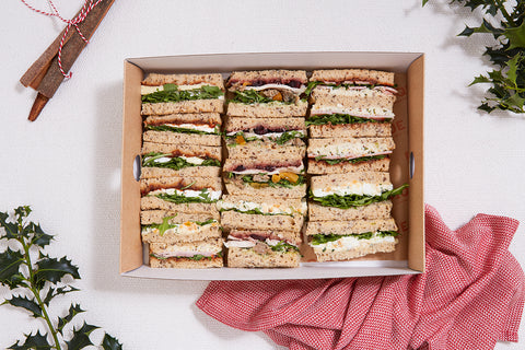 Festive Finger Sandwich Platter
