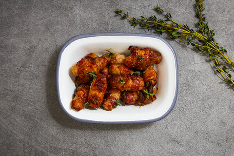 Honey-Mustard Pigs in Blanket skewers (30)